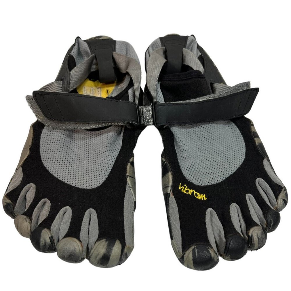 Vibram Five Fingers Bikila Black Gray Camo EU 42 US M1485 Size 9-9.5 Watershoes